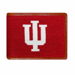 Indiana Needlepoint Bi-Fold Wallet