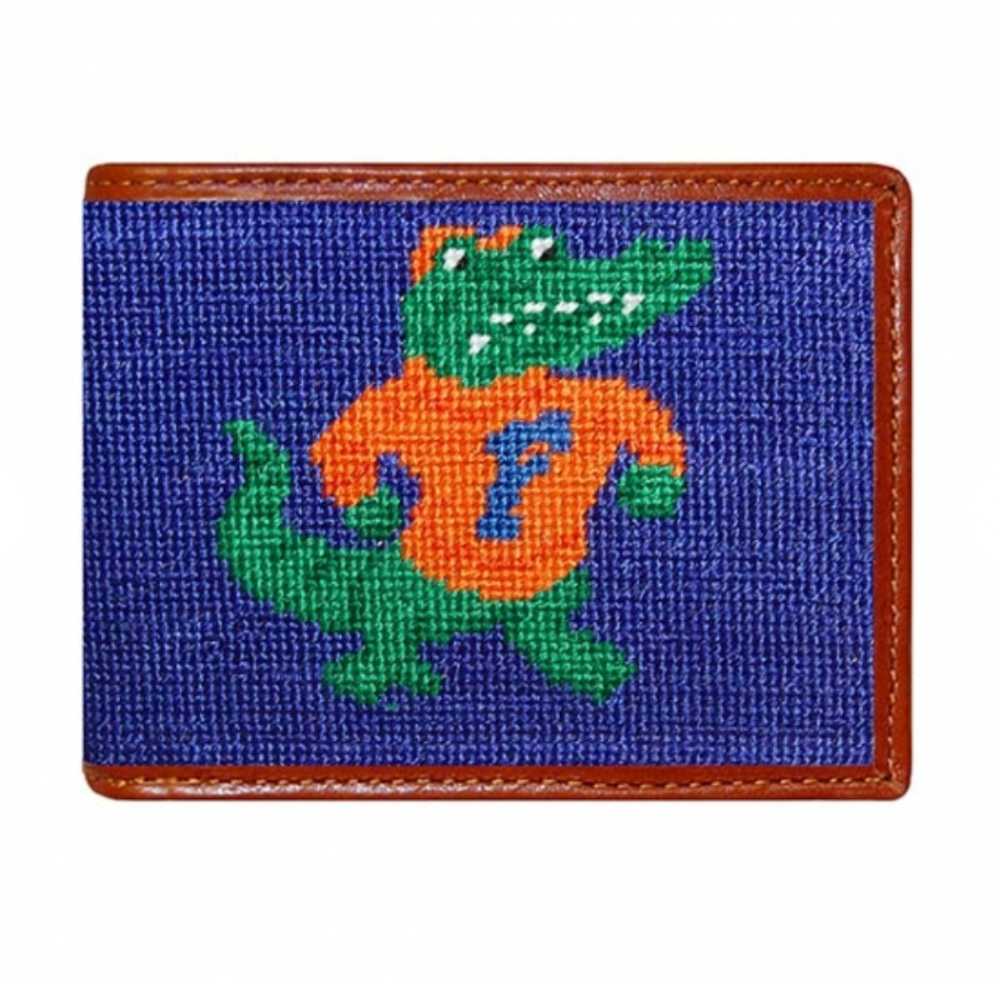 University of Florida Needlepoint Bi-Fold Wallet