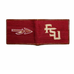 Florida State FSU Needlepoint Bi-Fold Wallet