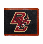 Boston College Needlepoint Bi-Fold Wallet