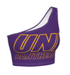 Northern Iowa Panthers Purple One Shoulder Top