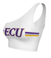 ECU Pirates White One Shoulder Top