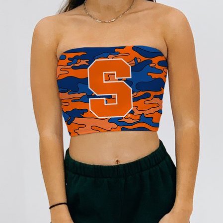 Syracuse Camo Tube Top