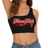 Texas Tech Lightning One Shoulder Top