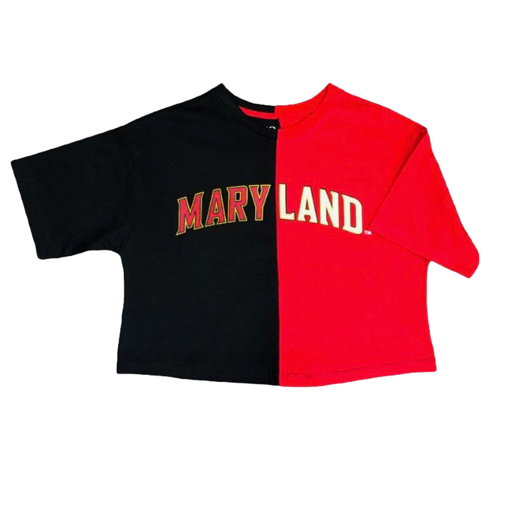 Maryland Terps Split Tee
