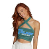 Tulane Green Multi Way Bandeau Top