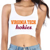 Virginia Tech Crop Tank Top