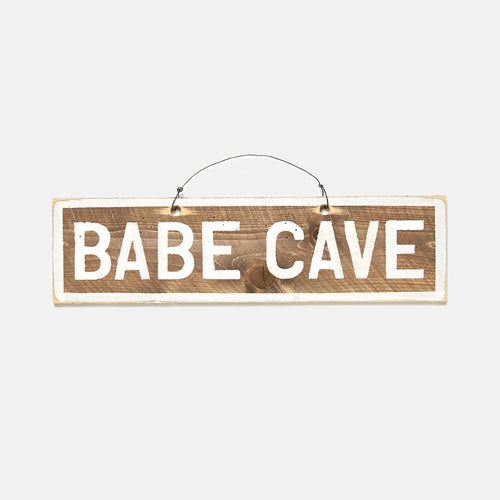 Babe Cave Wooden Sign - lo + jo, LLC