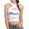 New Hampshire Wildcats White Multi Way Bandeau Top