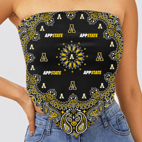 App State Bandana Top