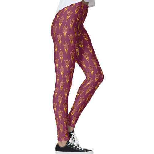 Arizona State ASU Tailgate Leggings