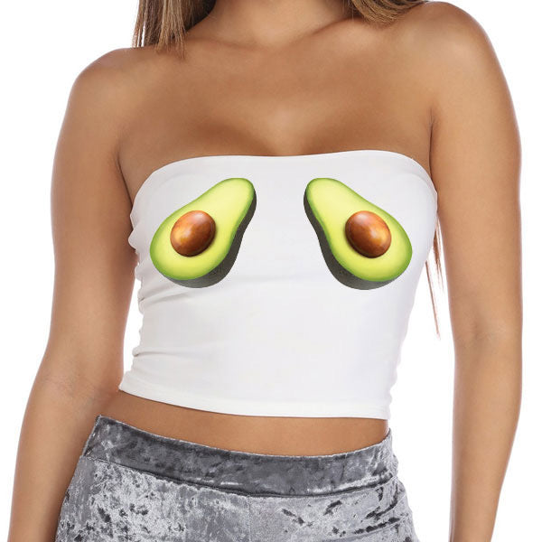 Avocados Tube Top - lo + jo, LLC