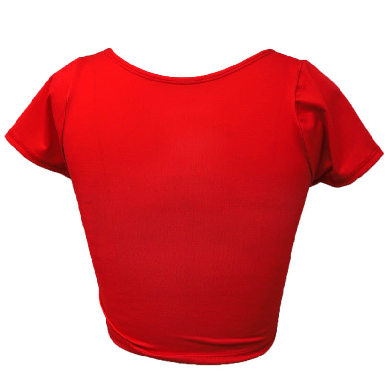 Maryland Terps Red Babydoll Tee