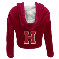Harvard Varsity Furry Hoodie