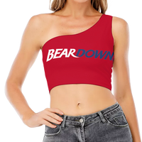 University of Arizona Red One Shoulder Top