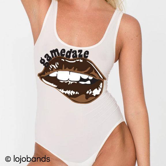 Gamedaze Lips Tank Bodysuit - lo + jo, LLC