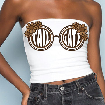 Brown Sunglasses Tube Top - lo + jo, LLC