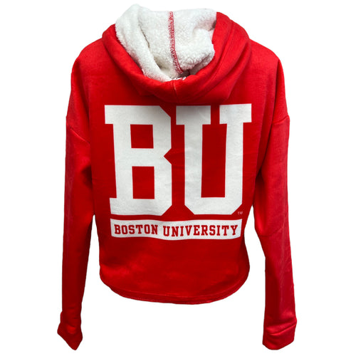 Boston University Varsity Furry Hoodie