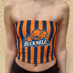 Bucknell Striped Tube Top