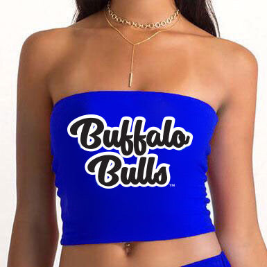 Buffalo Bulls Blue Tube Top
