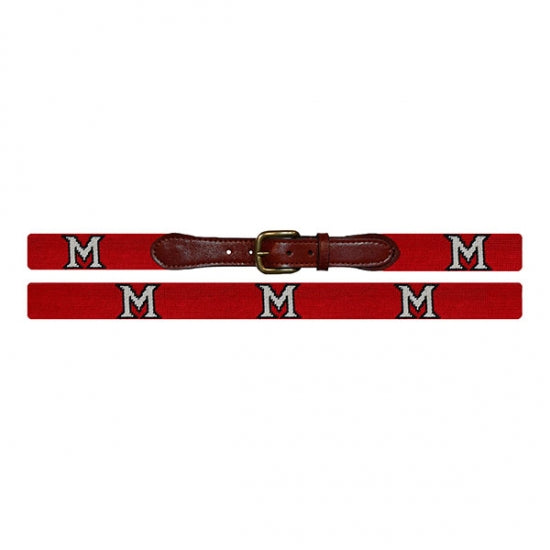 Miami University Needlepoint Belt