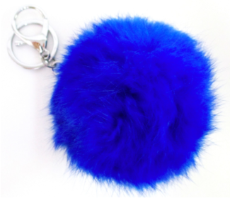 Lo + Jo, LLC Fur Pom Keychain