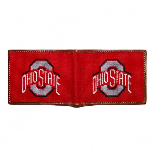 Ohio State Needlepoint Bi-Fold Wallet