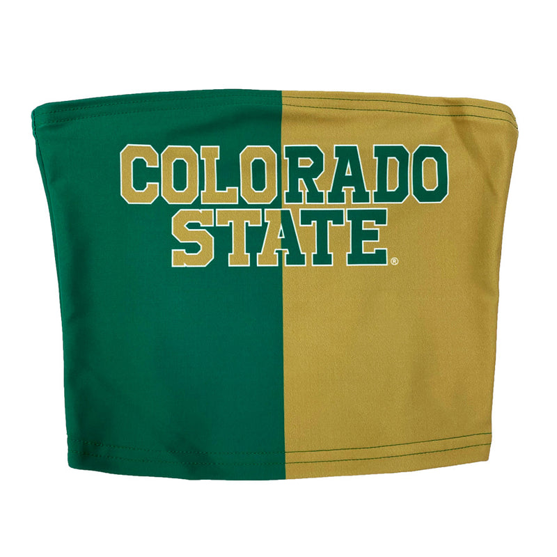 Colorado State Two Tone Tube Top