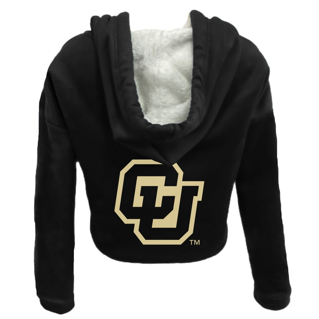 Colorado Boulder Varsity Furry Hoodie