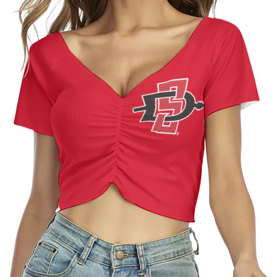 San Diego State Aztecs Ruched Tee