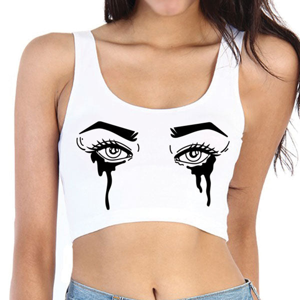 Eyes on You Crop Top - lo + jo, LLC