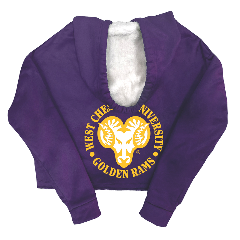 West Chester University Varsity Furry Hoodie