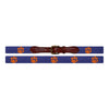 Clemson Purple Needlepoint Belt