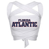 Florida Atlantic Owls White Multi Way Bandeau Top