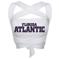 Florida Atlantic Owls White Multi Way Bandeau Top