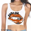 Game Day Lips Scoop Crop Top - lo + jo, LLC