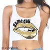 Game Day Lips Scoop Crop Top - lo + jo, LLC
