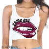 Game Day Lips Scoop Crop Top - lo + jo, LLC