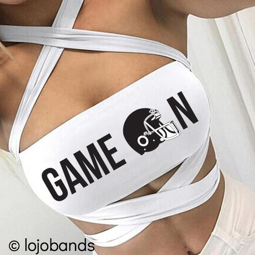 Game On White Multiway Bandeau - lo + jo, LLC