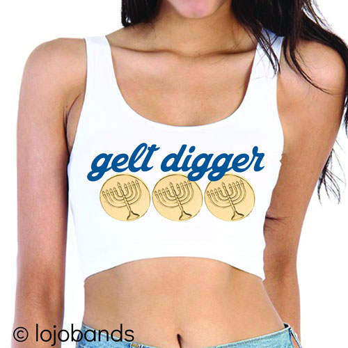 Gelt Digger Crop Top - lo + jo, LLC