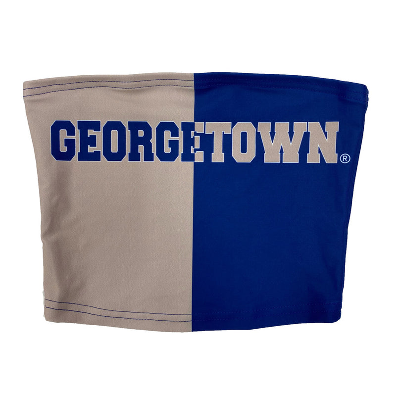 Georgetown Hoyas Two Tone Tube Top