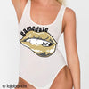 Gamedaze Lips Tank Bodysuit - lo + jo, LLC