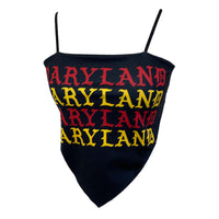 Maryland Terps Gothic Bandana Top