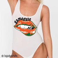 Gamedaze Lips Tank Bodysuit - lo + jo, LLC