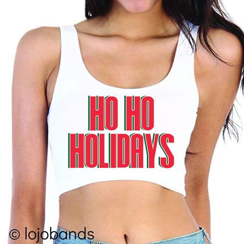 Ho Ho Holidays Crop Top