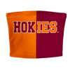 Virginia Tech Hokies Two Tone Tube Top
