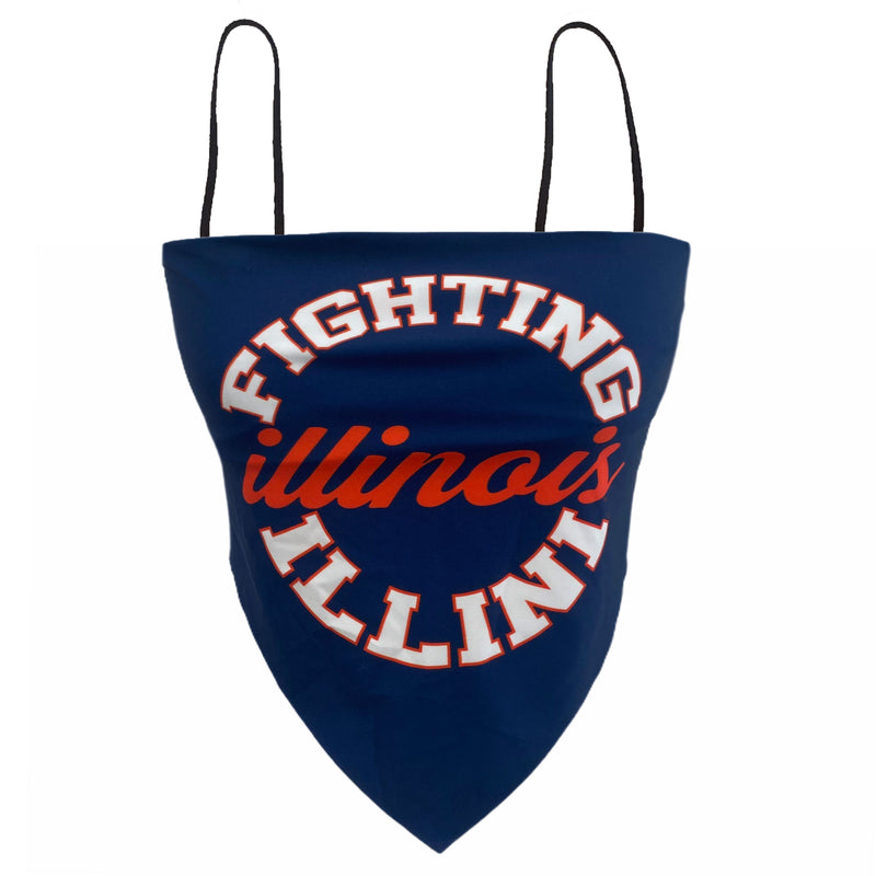 Illinois Fighting Illini Strap Bandana Top