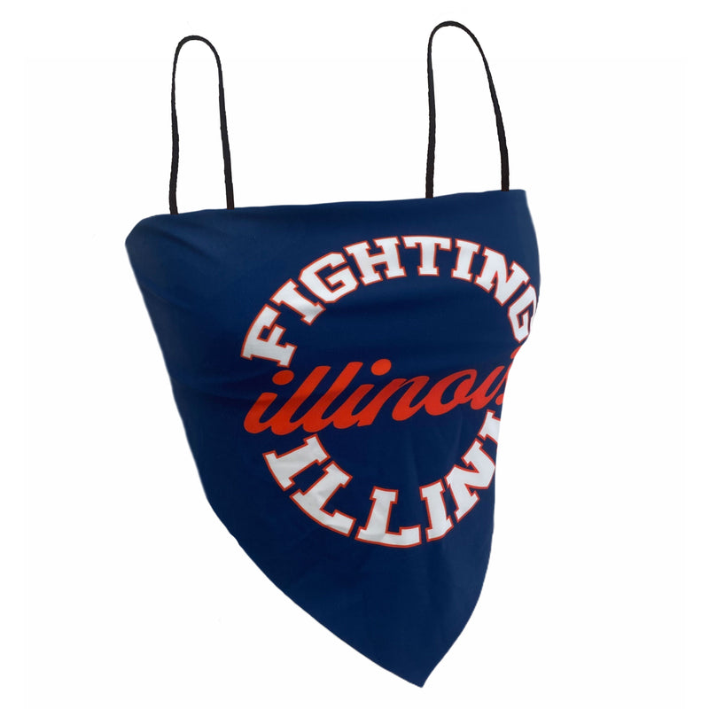 Illinois Fighting Illini Strap Bandana Top