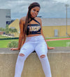 UCF Black Multiway Bandeau Top
