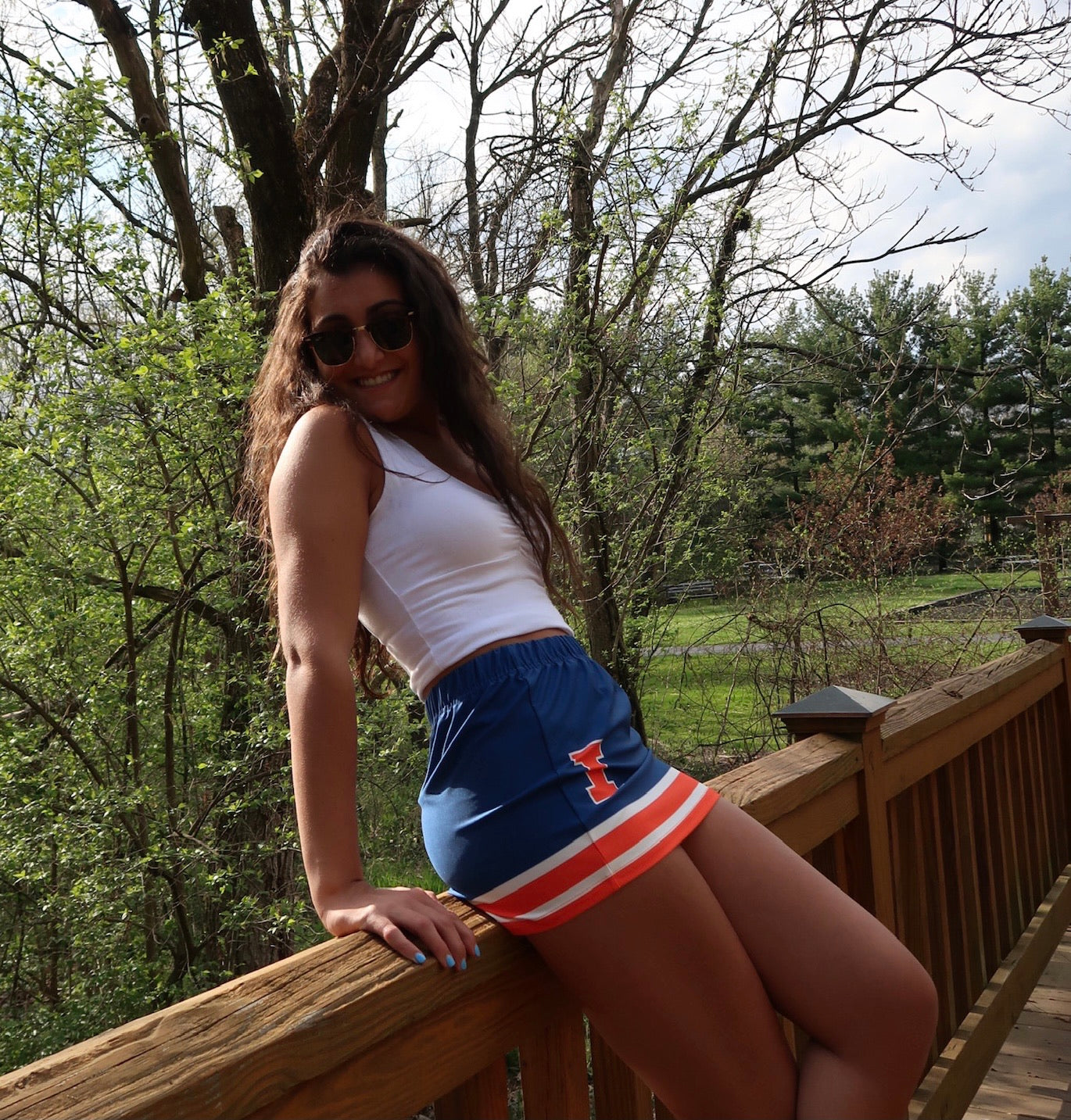 Illinois Fighting Illini Game Day Skirt